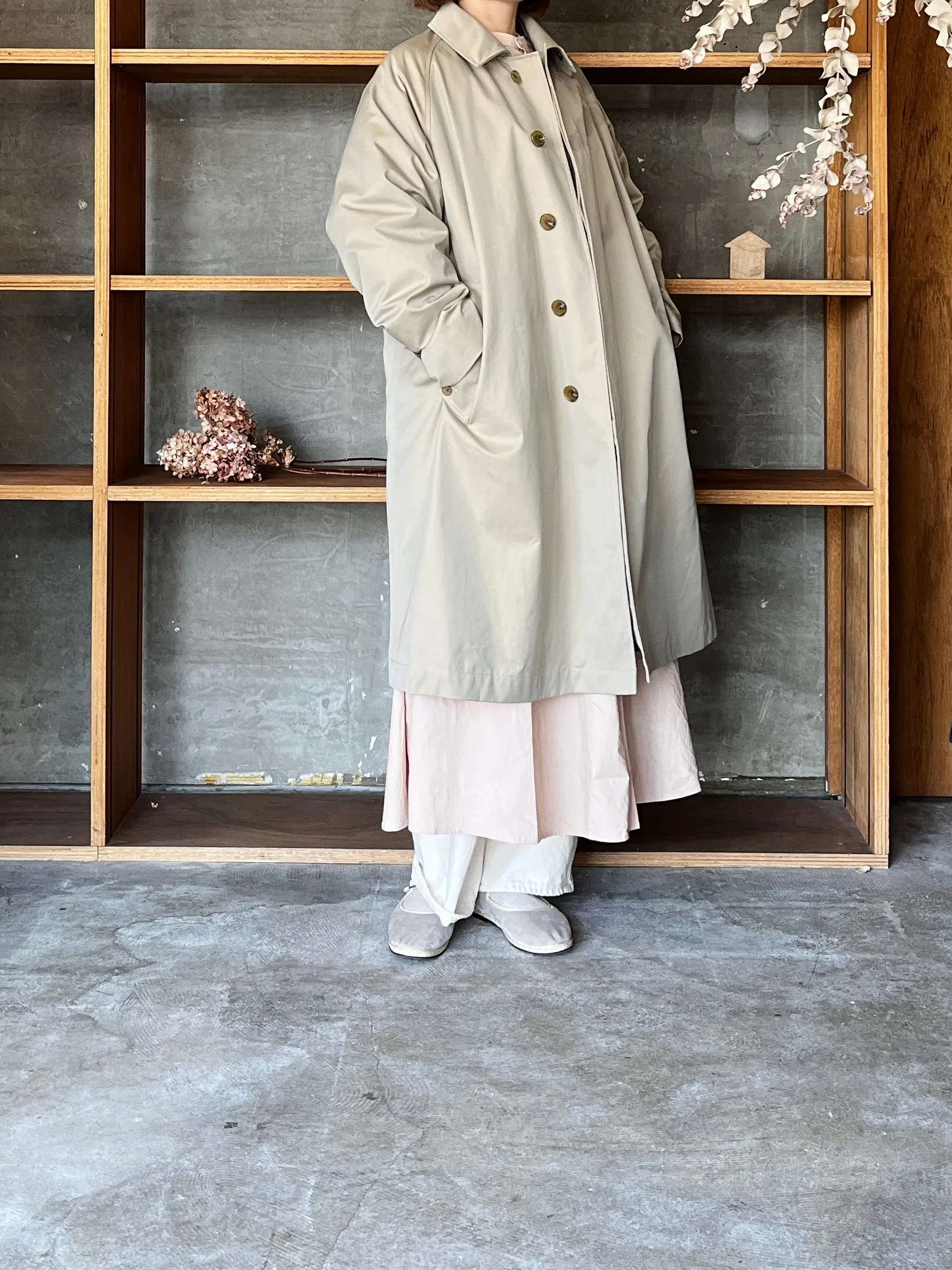 寒がり店主のイチオシダウン◎miffew / SINGLE SLEEVE DOWN COAT