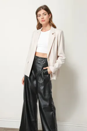 MIKA FAUX LEATHER PANTS