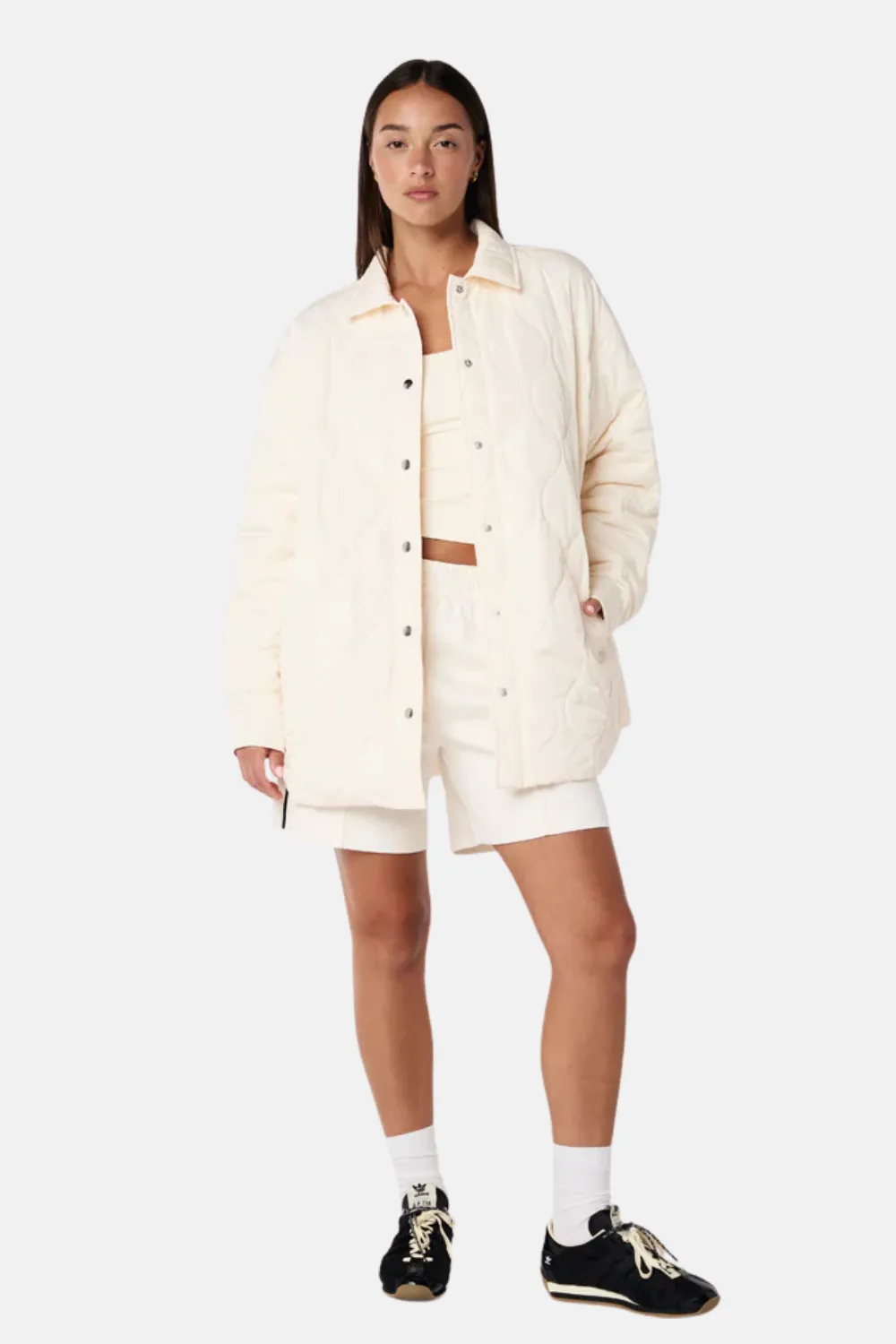 Moment Jacket | Whisper White Cream