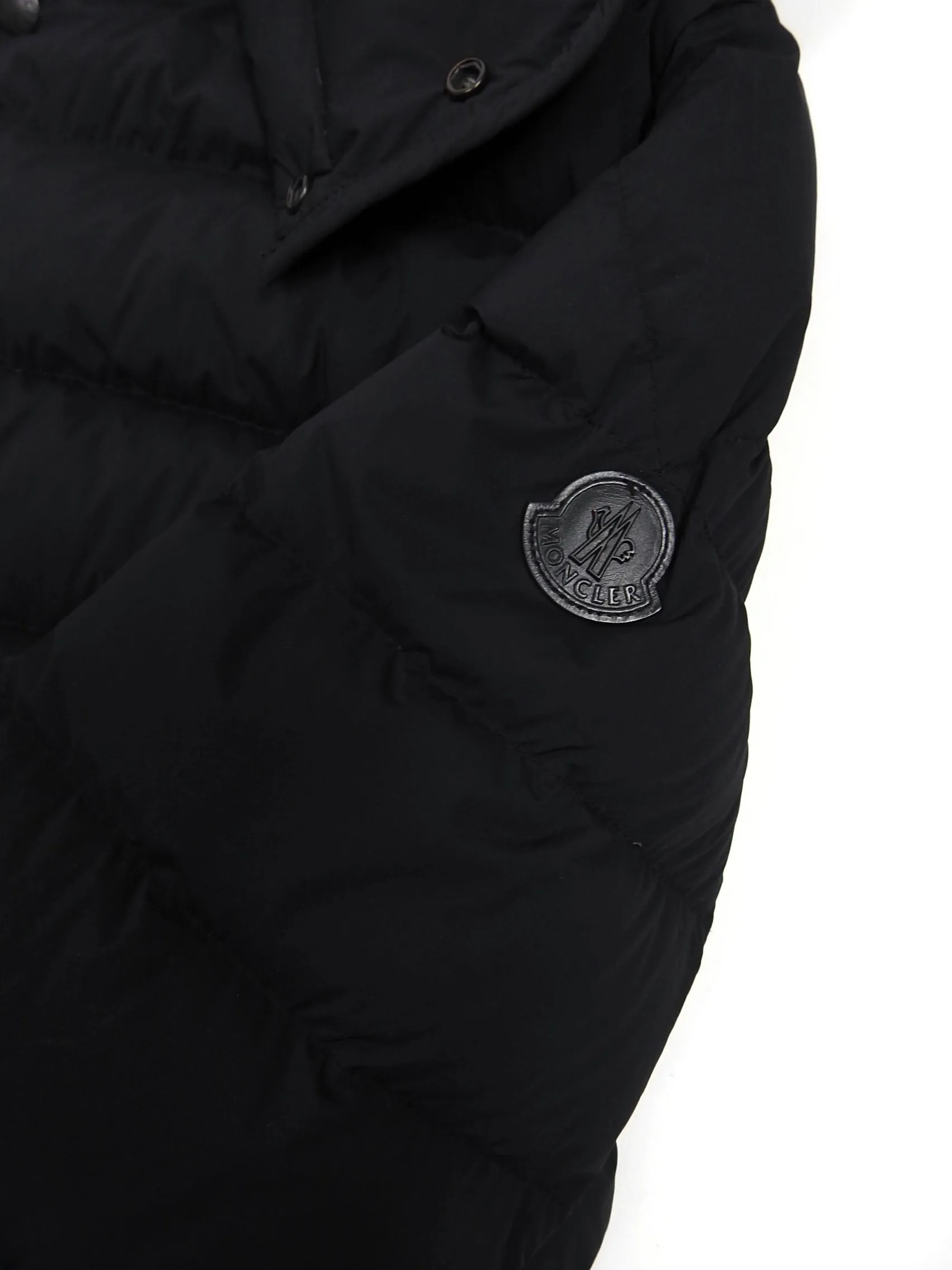 Moncler Black Nazire Down Filled Jacket Size 2