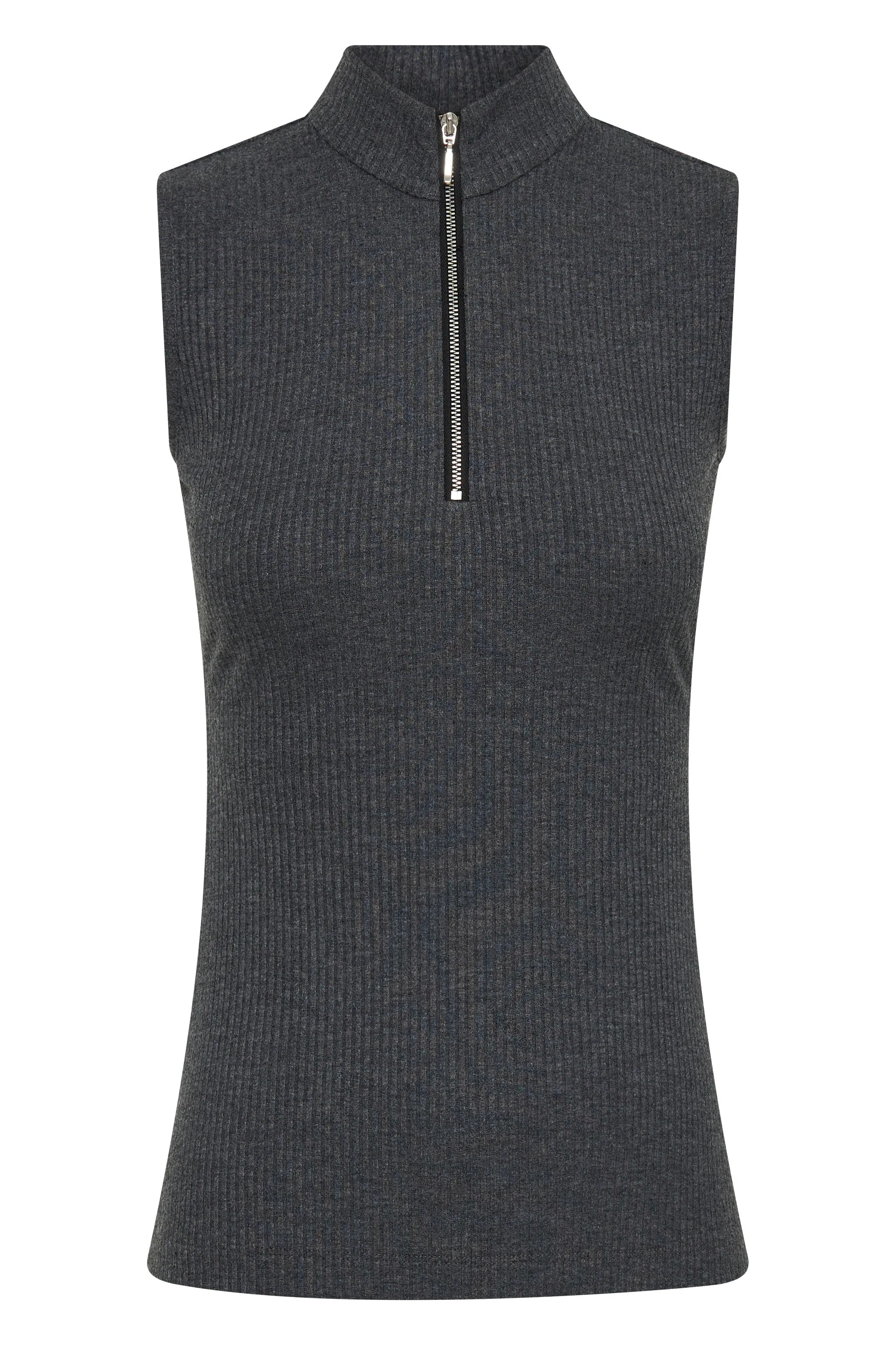 MRS JONES CHARCOAL SHIVAWN TOP