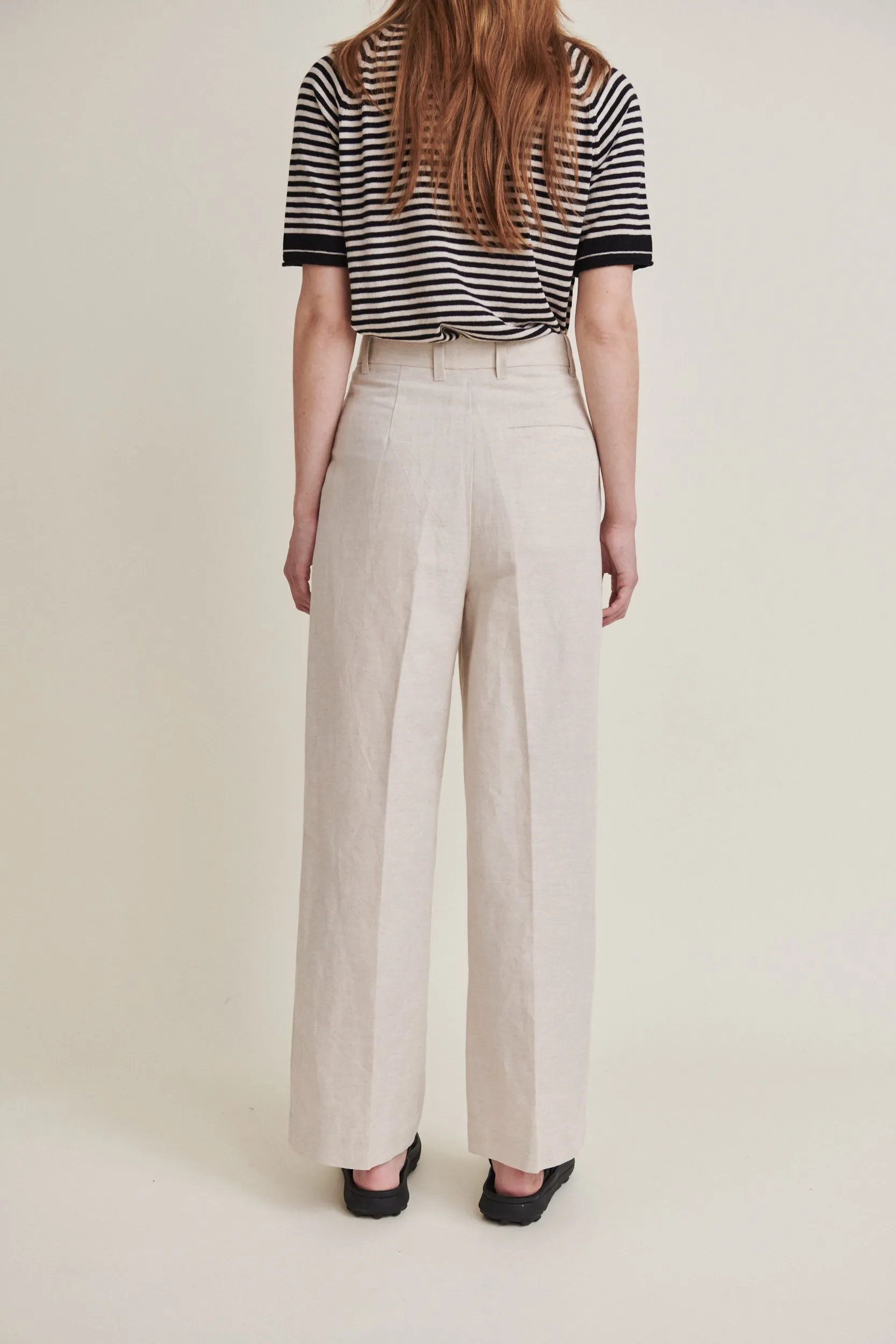 Nata Pants - Natural melange