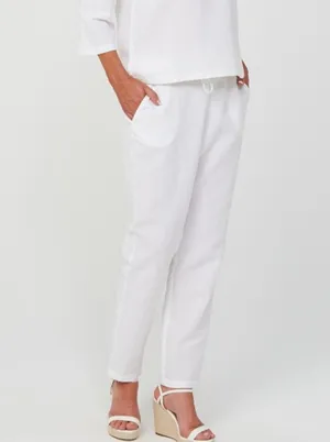 NATALIE Pants | White
