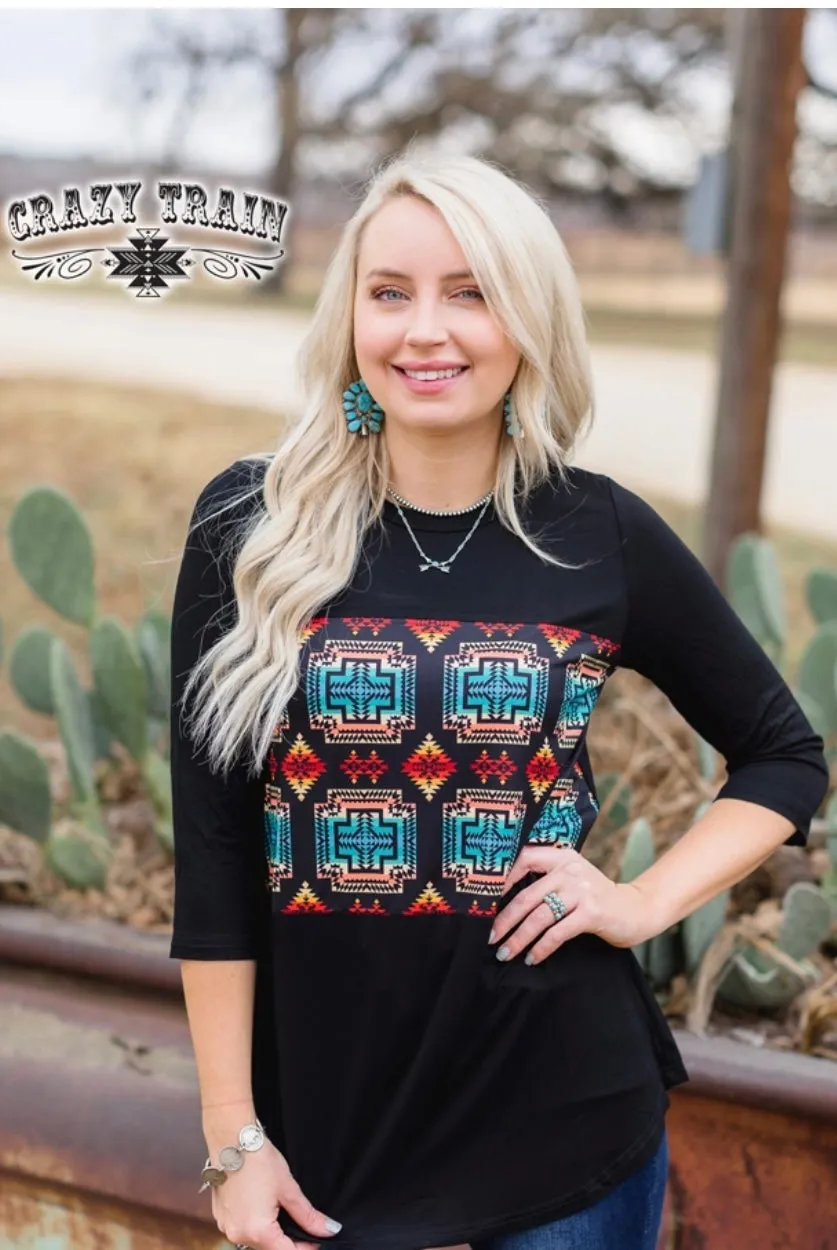 Native Trends Aztec Women's Top