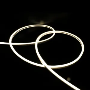 Natural White Neon Flex 4000K 24V 6x12mm IP67 Waterproof Free Cut
