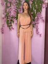 Nene Wide leg shiny trouser