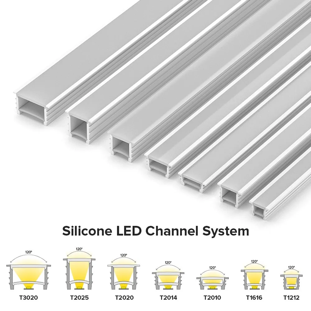 Neon Sign Silica Gel Covering Tube for WS2812B SK6812 LED Light Strip Flexible Soft Spotless Neon