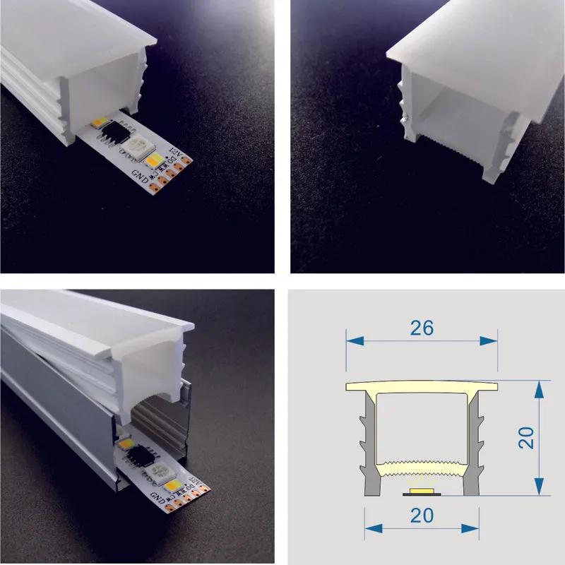 Neon Sign Silica Gel Covering Tube for WS2812B SK6812 LED Light Strip Flexible Soft Spotless Neon