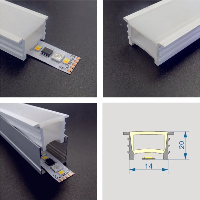 Neon Sign Silica Gel Covering Tube for WS2812B SK6812 LED Light Strip Flexible Soft Spotless Neon