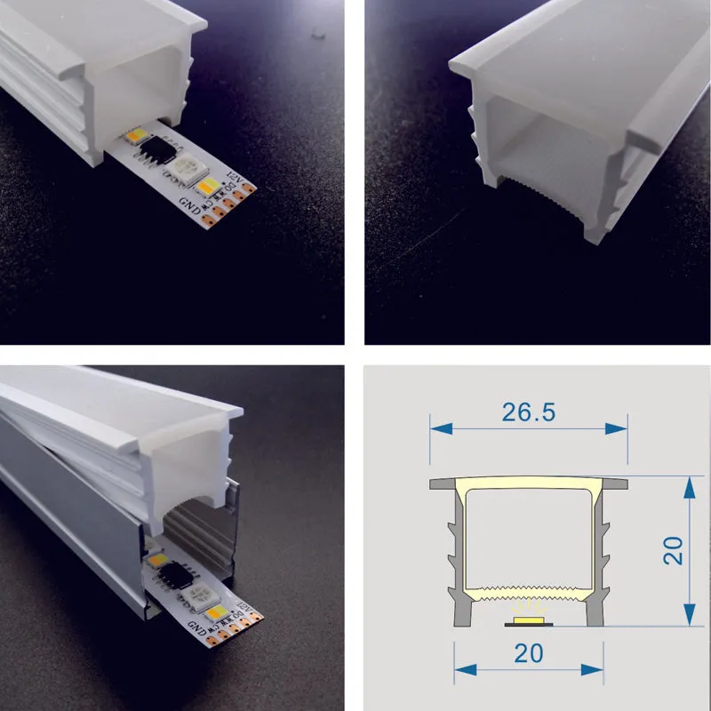 Neon Sign Silica Gel Covering Tube for WS2812B SK6812 LED Light Strip Flexible Soft Spotless Neon