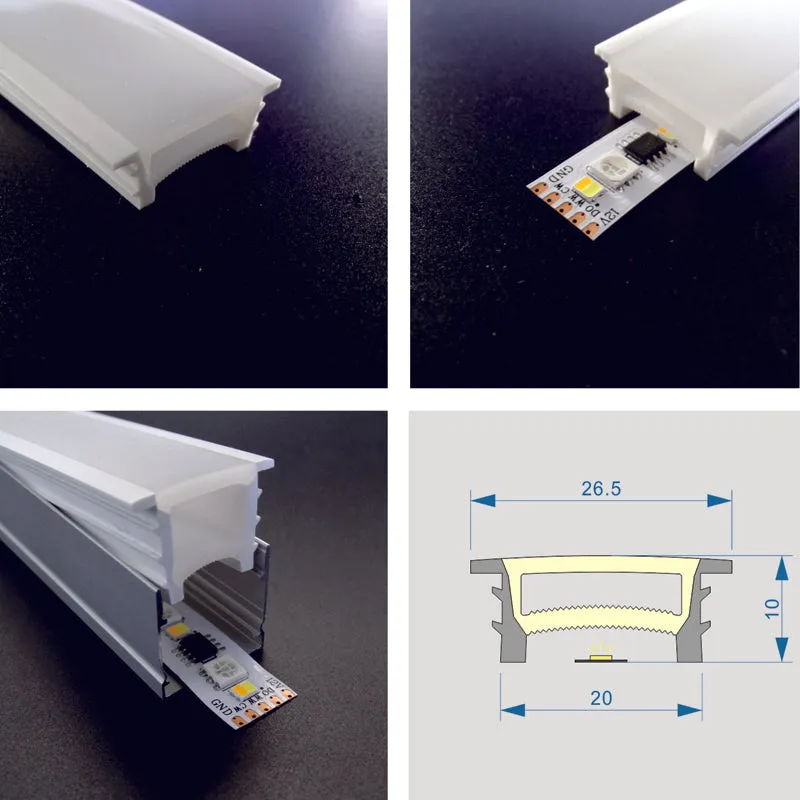 Neon Sign Silica Gel Covering Tube for WS2812B SK6812 LED Light Strip Flexible Soft Spotless Neon