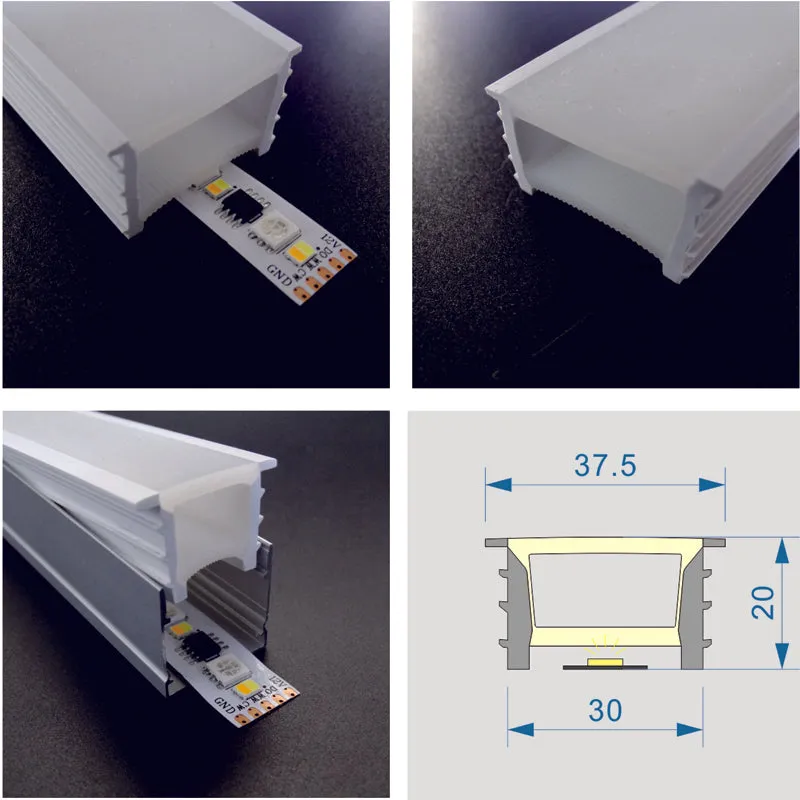 Neon Sign Silica Gel Covering Tube for WS2812B SK6812 LED Light Strip Flexible Soft Spotless Neon