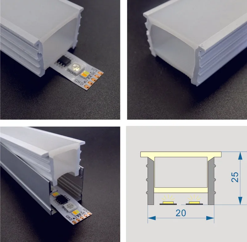Neon Sign Silica Gel Covering Tube for WS2812B SK6812 LED Light Strip Flexible Soft Spotless Neon