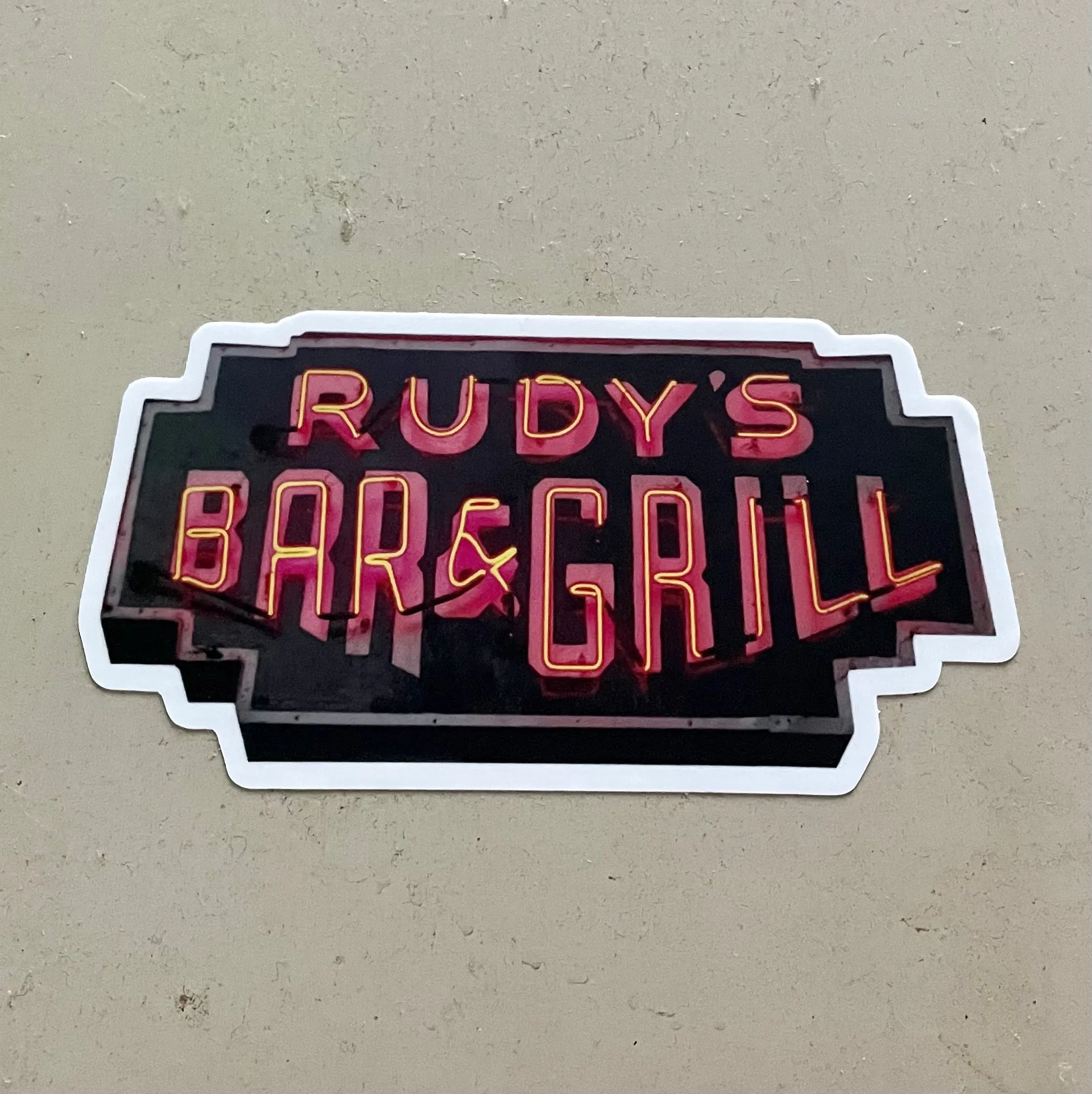 Neon Sign Sticker