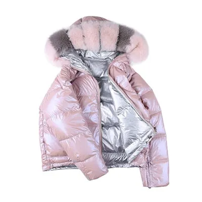 New Arrival Fashion Coats Women Winter Sweater Fur Collar Hood Casual Warm Cotton Coat Women Clothes