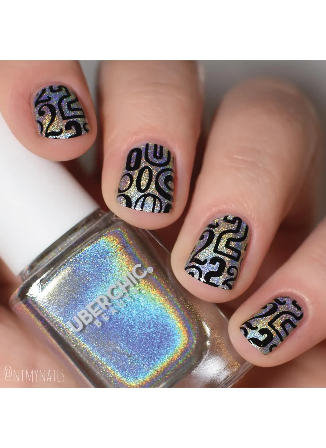 New Year New Digits - Uber Chic Stamping Plate