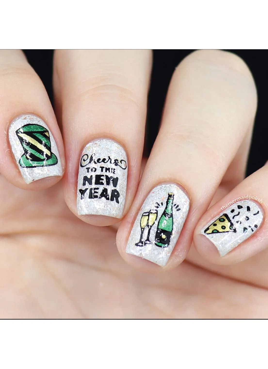 New Year New Digits - Uber Chic Stamping Plate