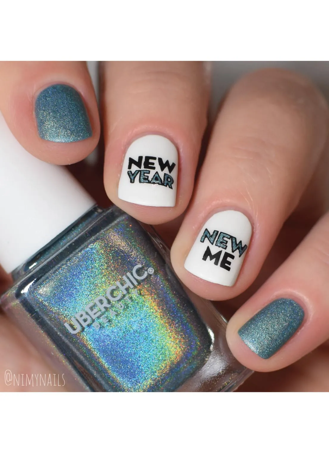 New Year New Digits - Uber Chic Stamping Plate