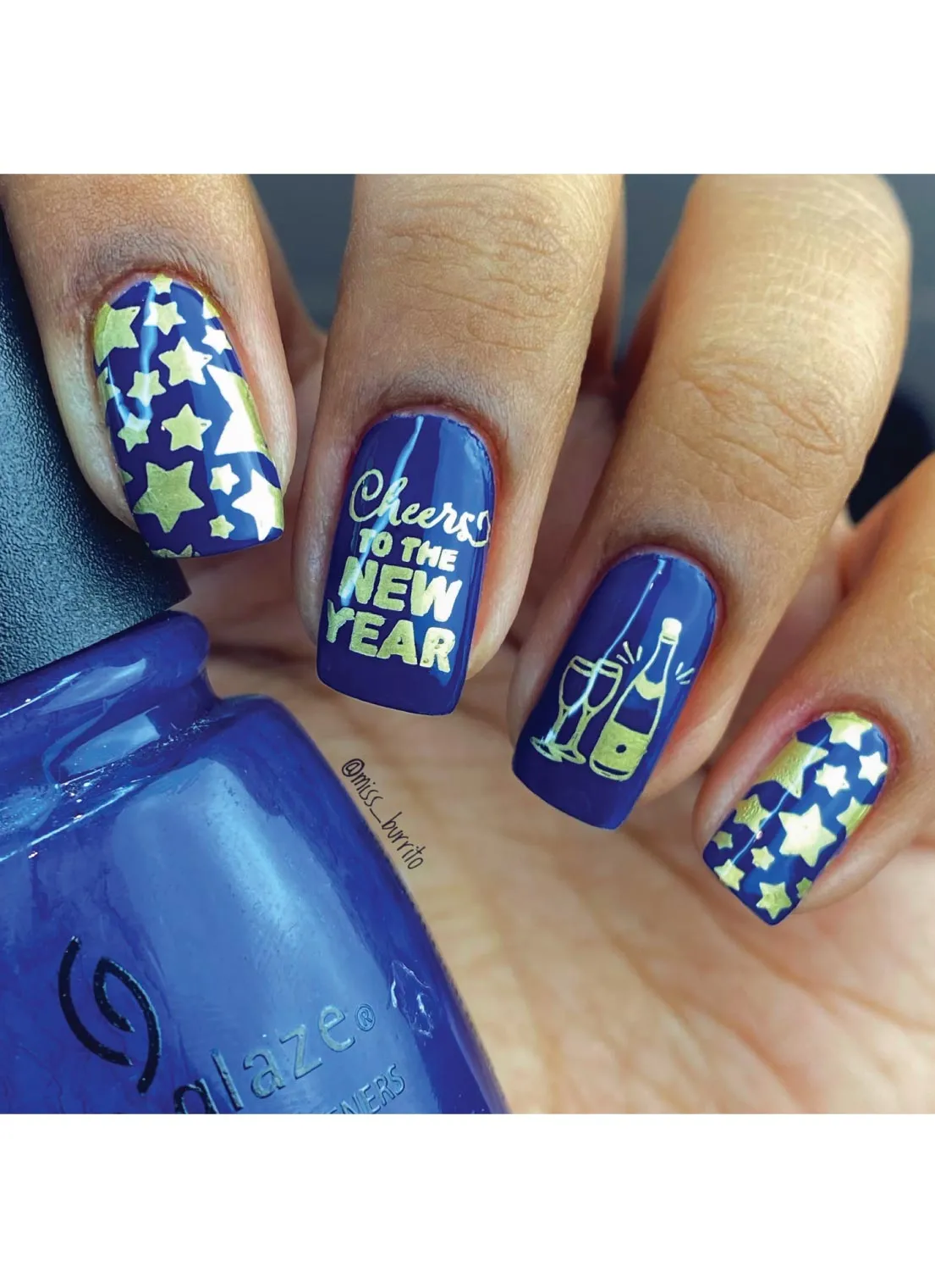 New Year New Digits - Uber Chic Stamping Plate