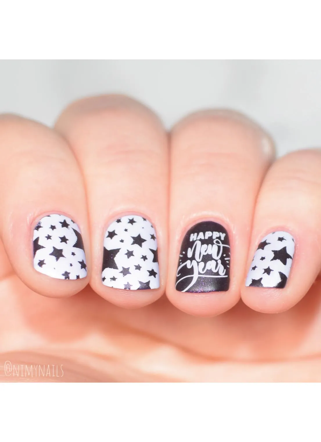 New Year New Digits - Uber Chic Stamping Plate