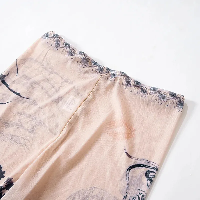 Nya Mesh Pants Set