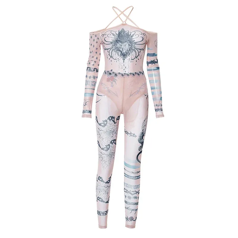 Nya Mesh Pants Set