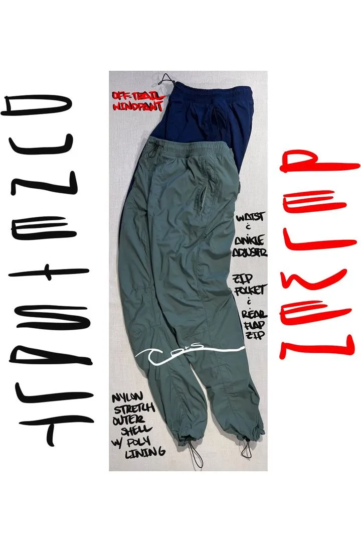 Off-Trail Windpant - Bright Navy