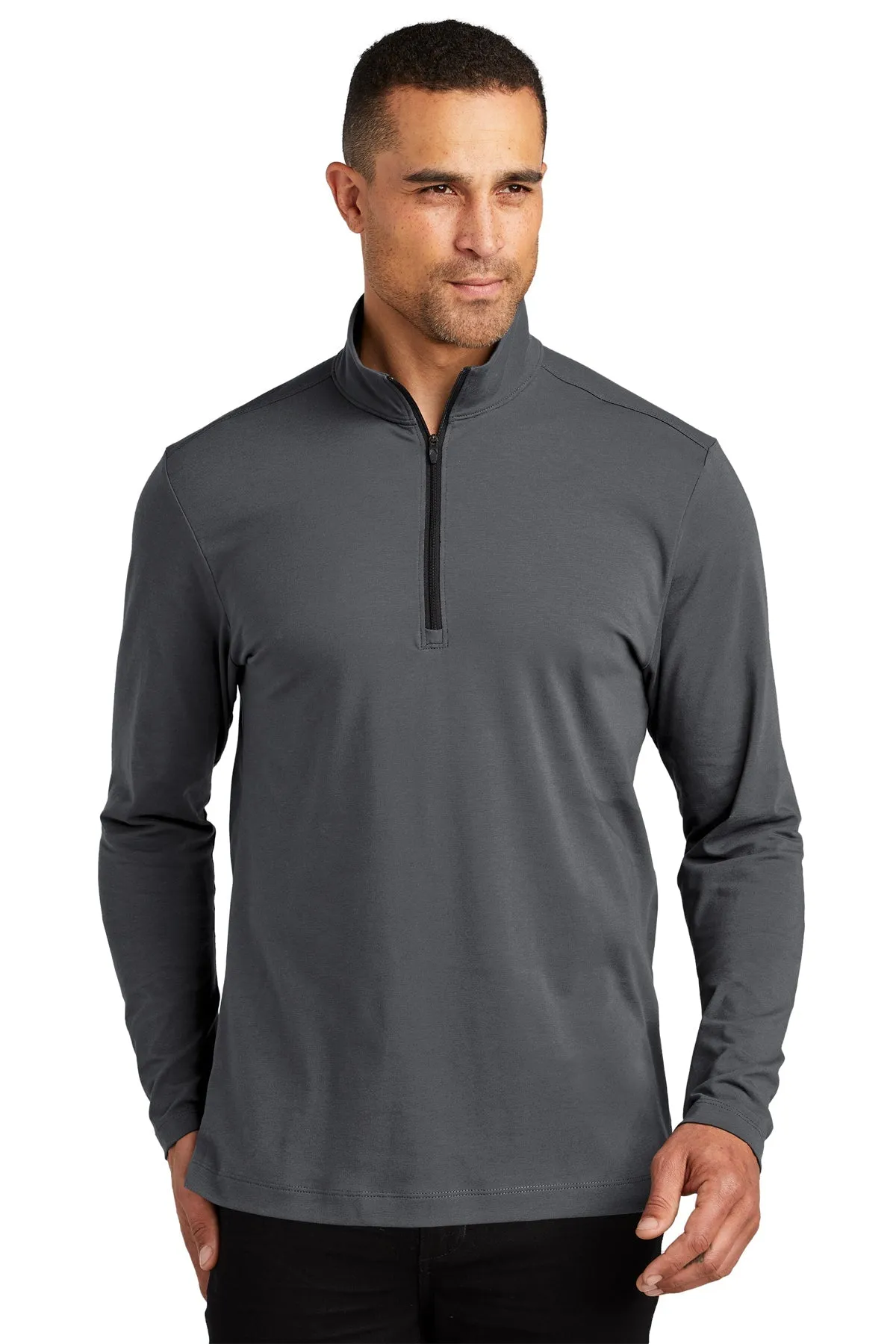 OGIO Limit Custom Quarter Zips, Diesel Grey