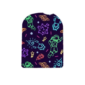 Omnipod Cover Sticker (Neon Space)