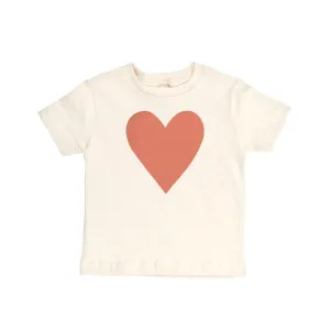 Organic Short Sleeve T-Shirt - Heart