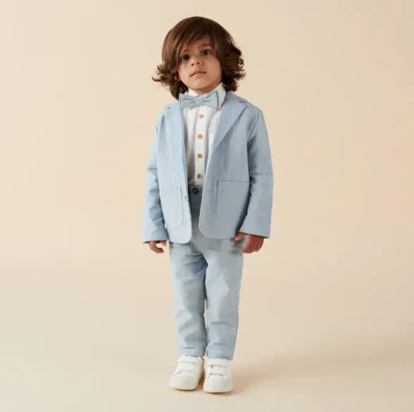 Oscar Linen Suit Pants