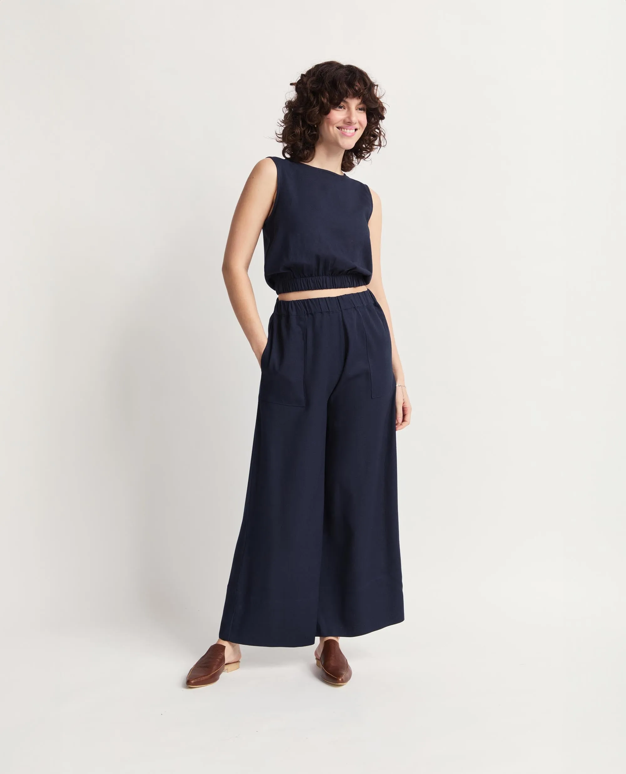 Oshun Pants | Relaxed Fit Wide Length Pants