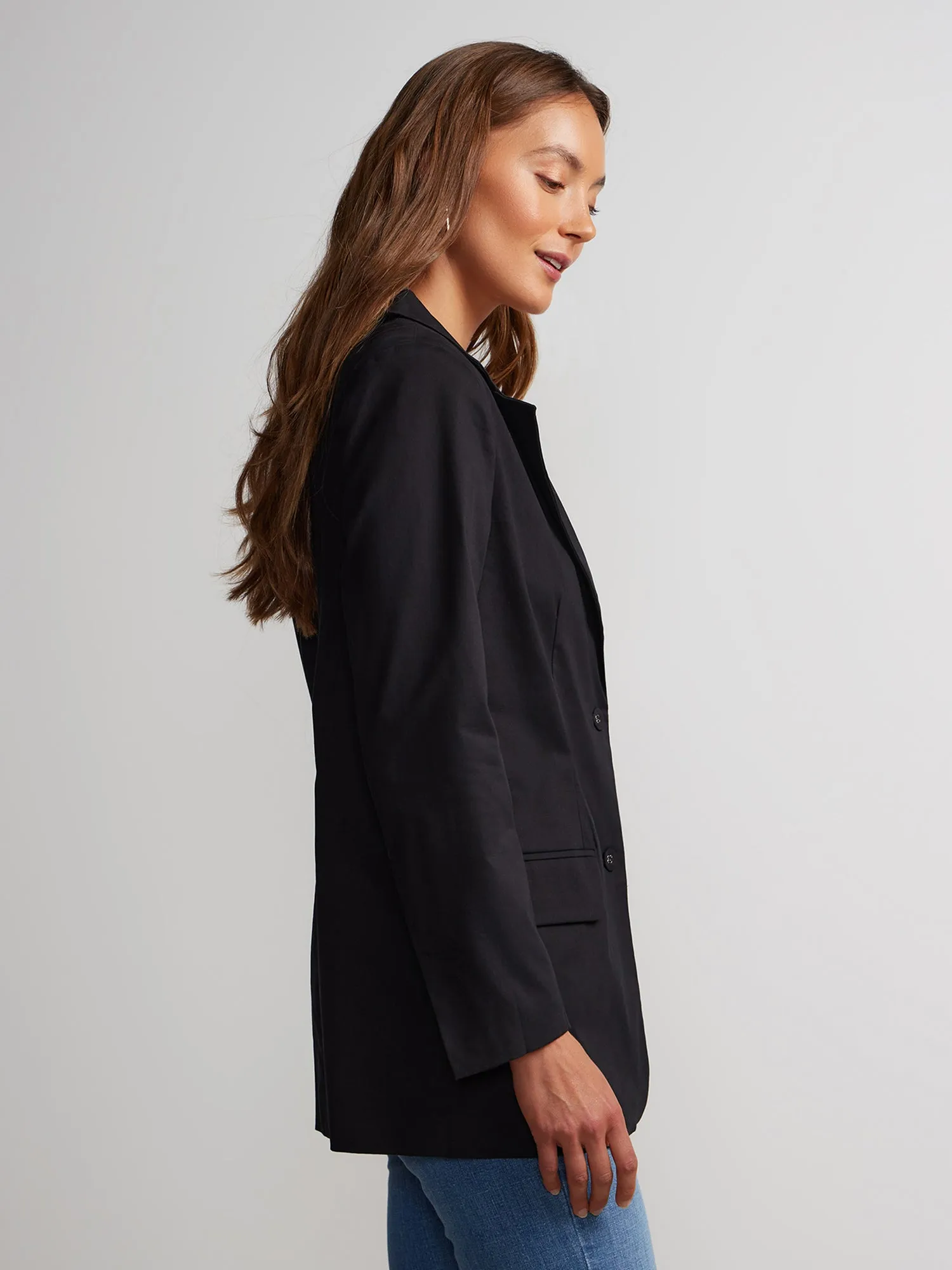 Oversized 2-Button Blazer