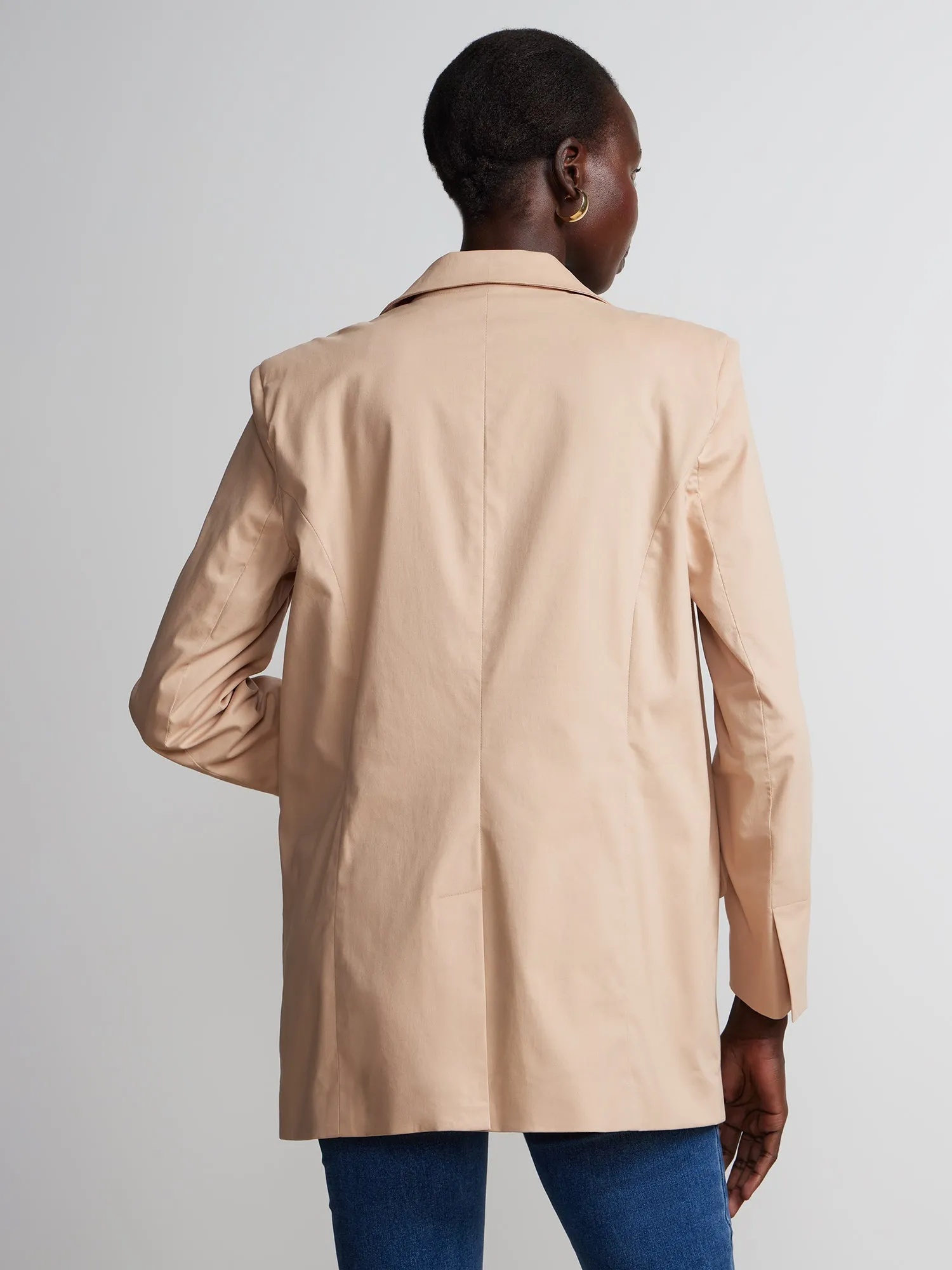 Oversized 2-Button Blazer