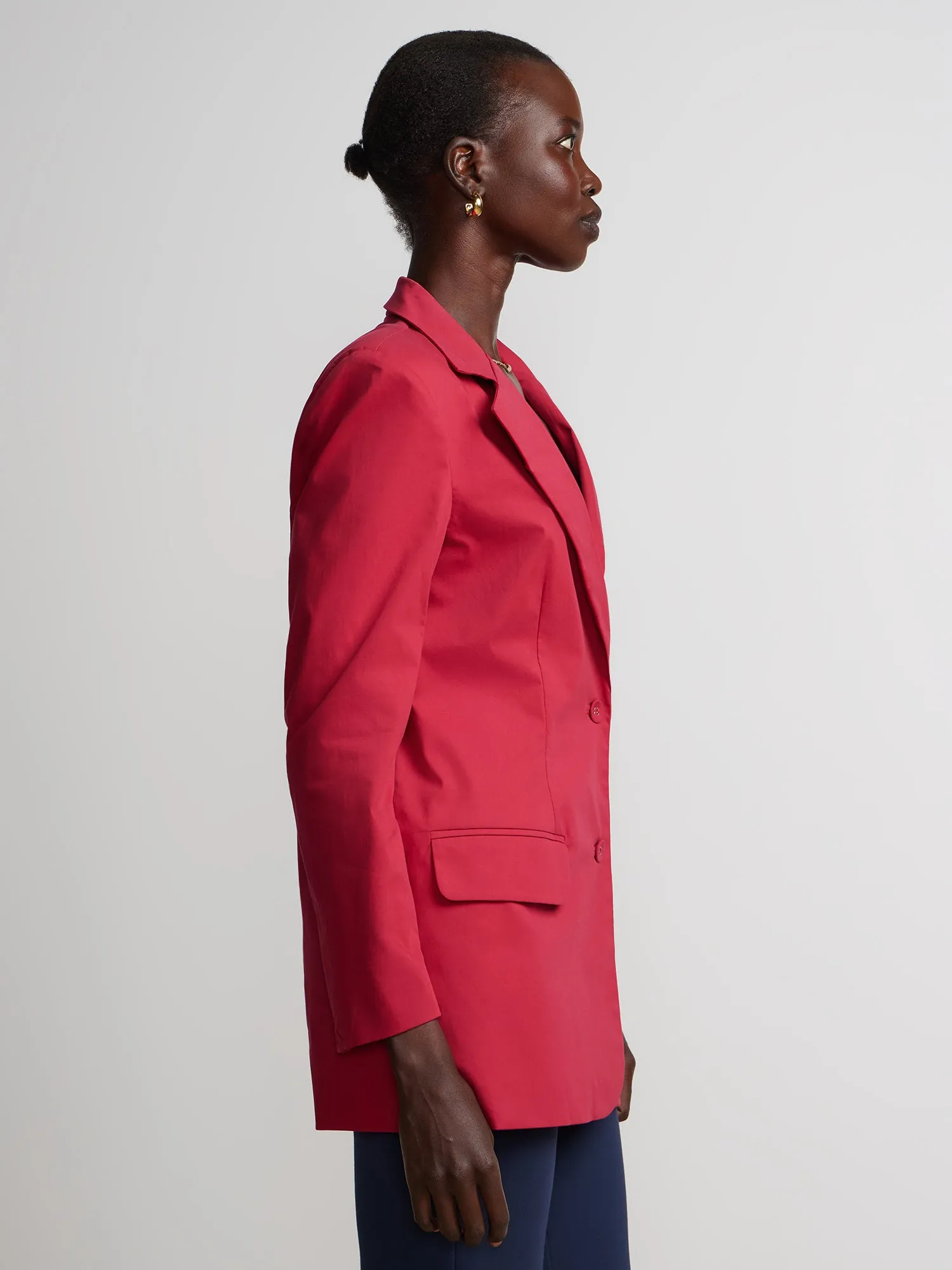 Oversized 2-Button Blazer