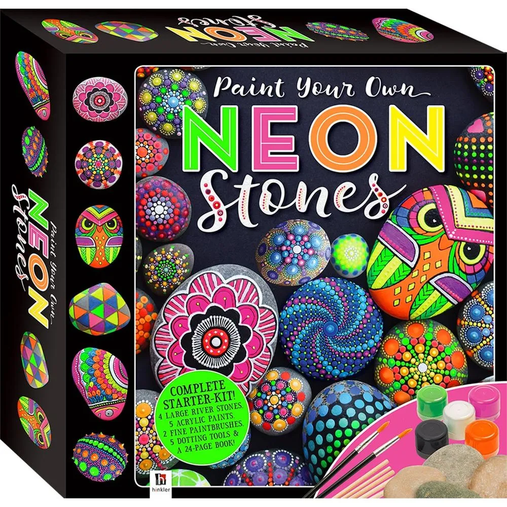 PAINT YOUR OWN NEON STONES