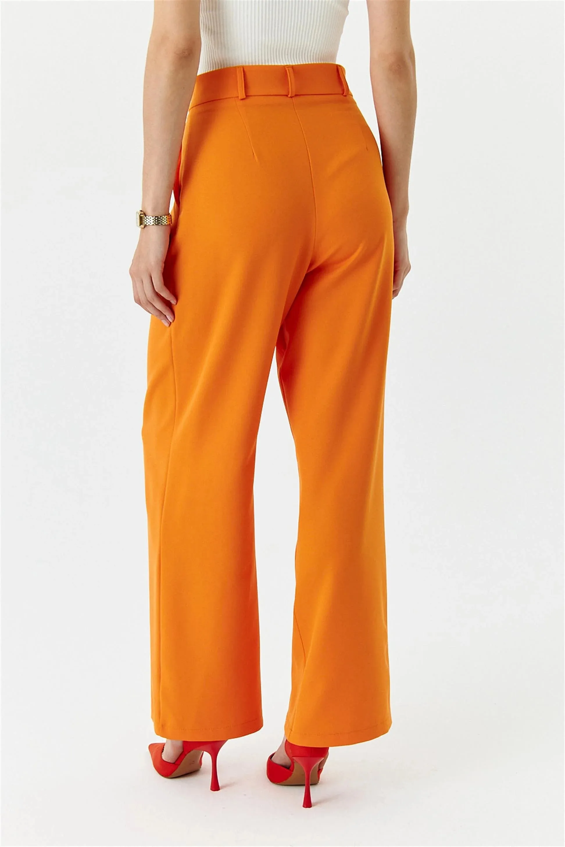 Palazzo high waist orange