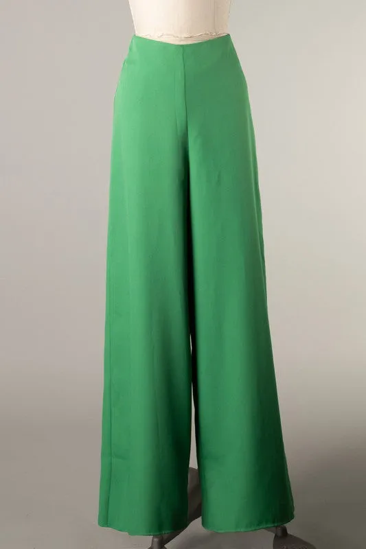 Pantalón Wide Leg Tiro Alto