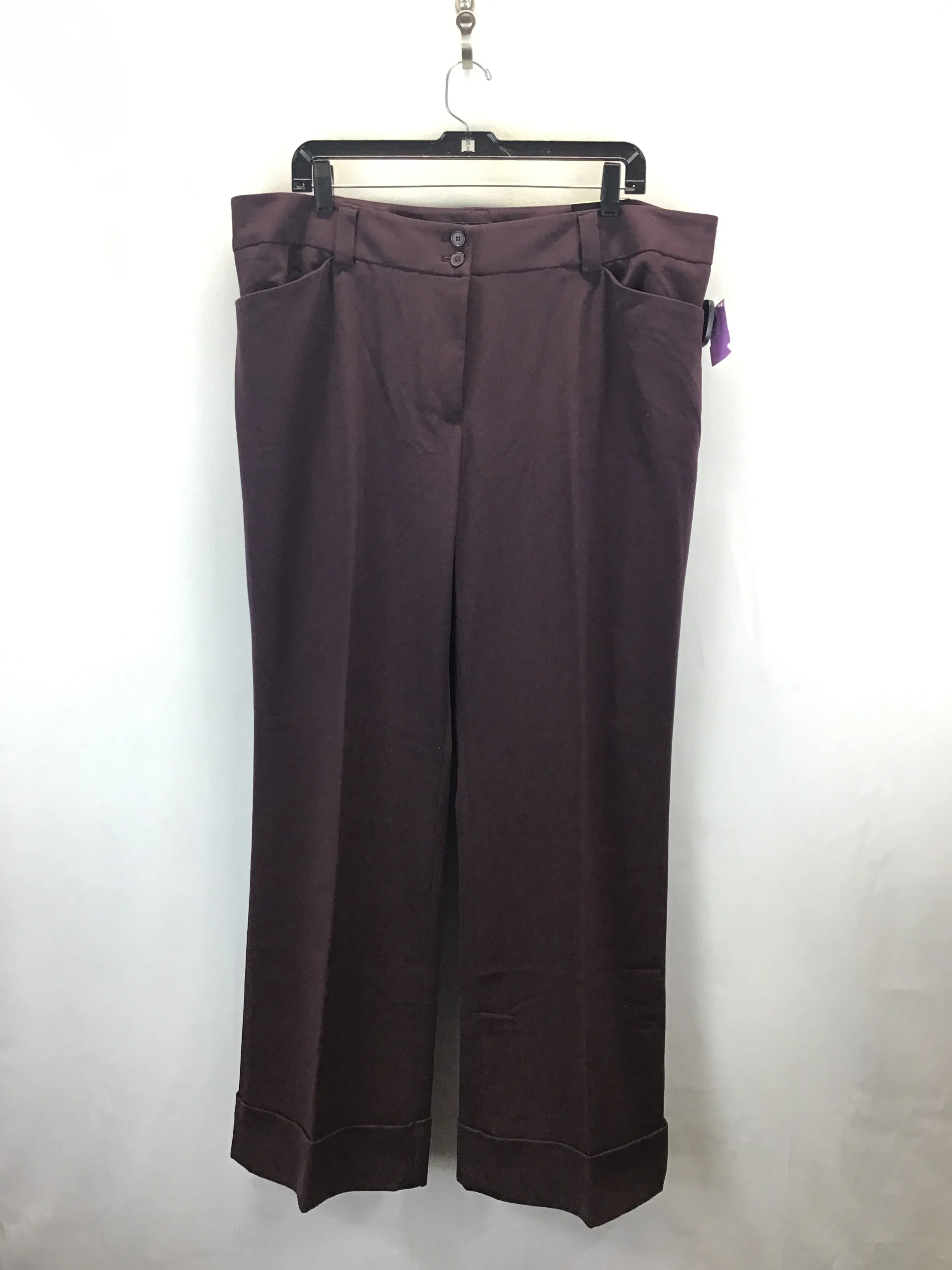 Pants Dress By Lane Bryant In Purple, Size: 20
