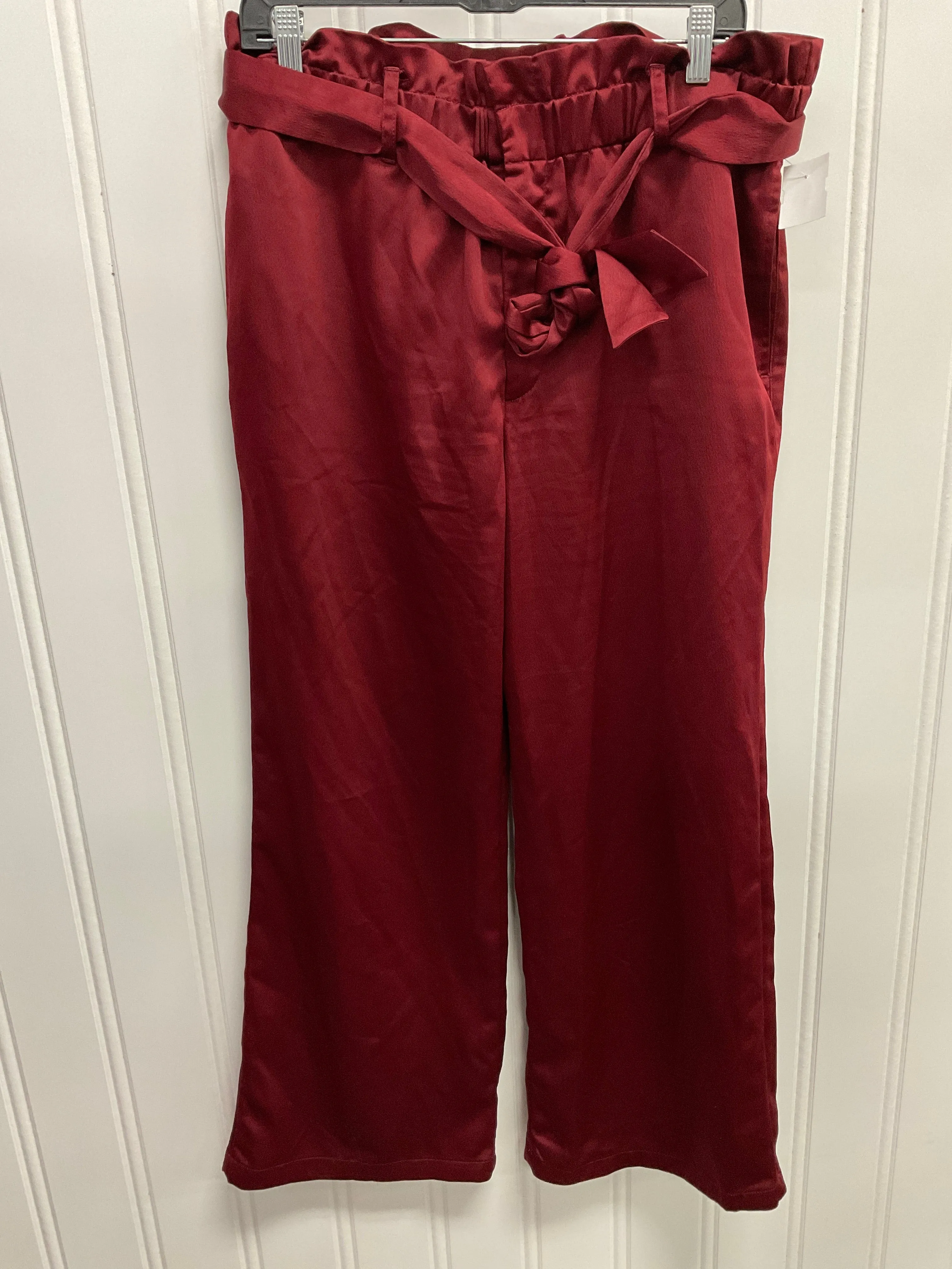 Pants Dress By Time And Tru In Red, Size: L
