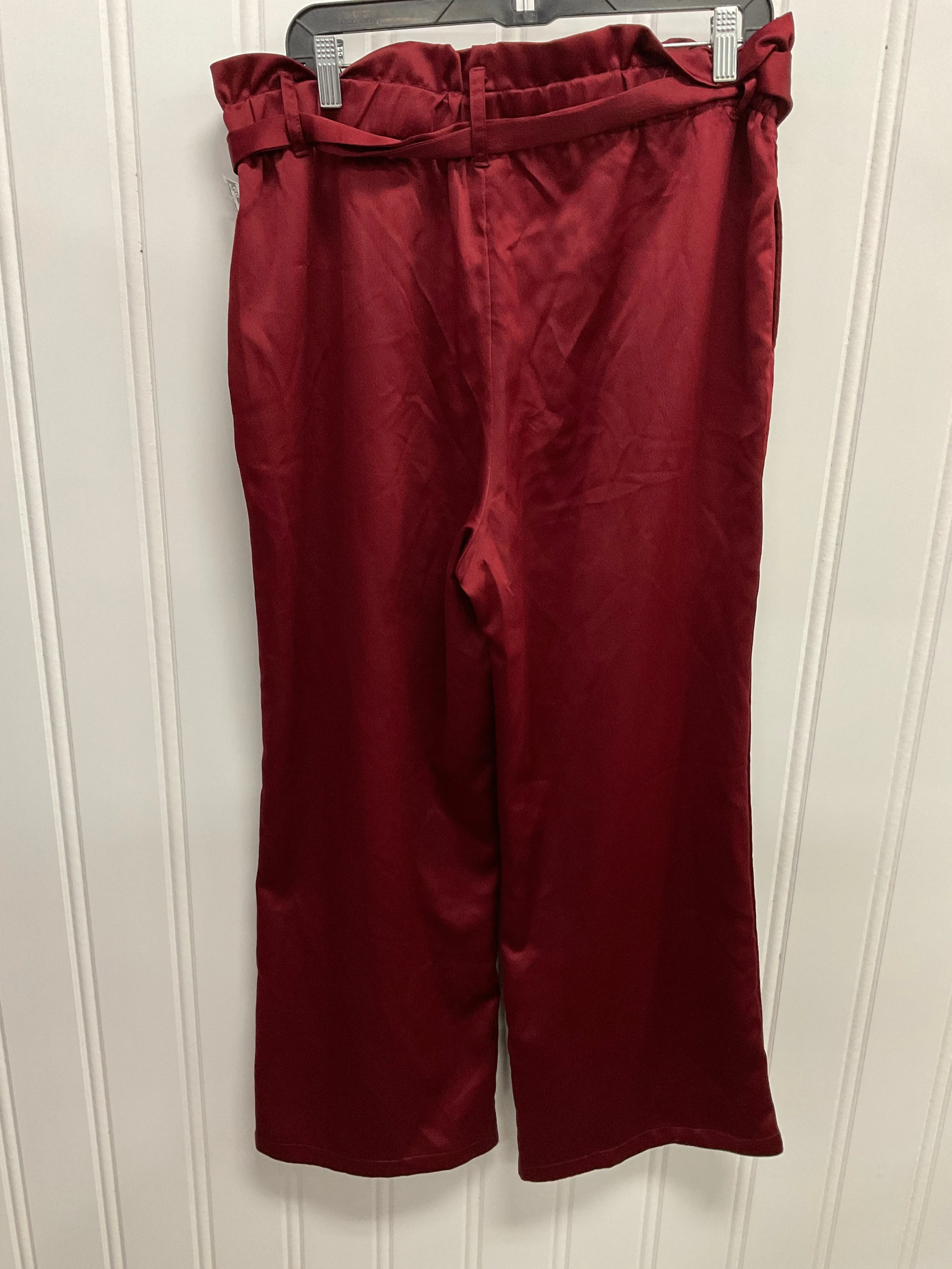 Pants Dress By Time And Tru In Red, Size: L