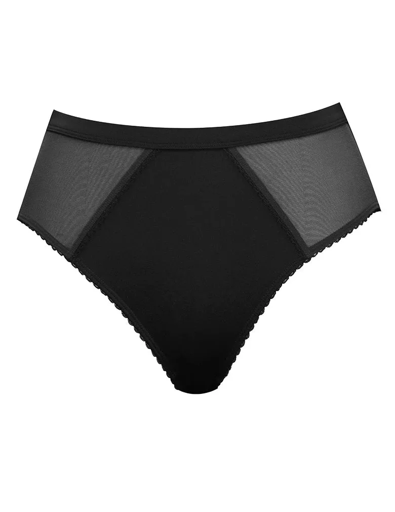 Parfait PP306 Black Micro Dressy French Cut Panty