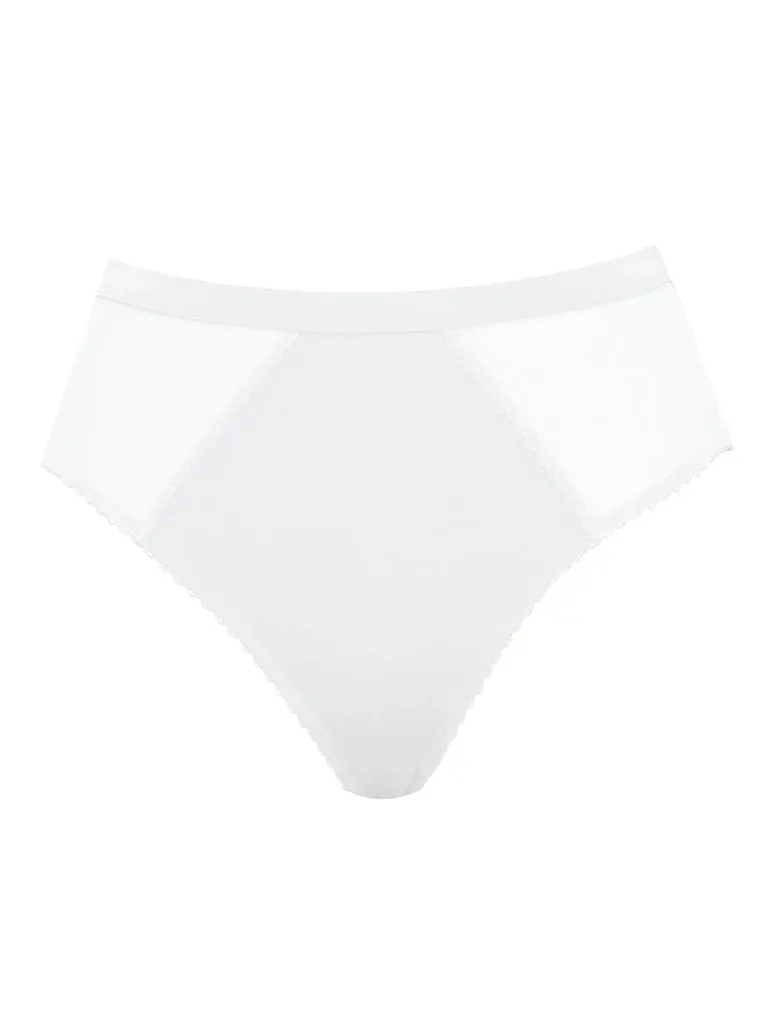 Parfait PP306 Pearl White Micro Dressy French Cut Panty