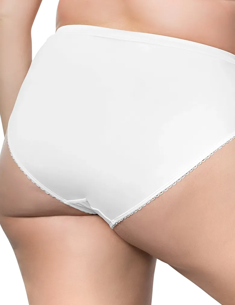 Parfait PP306 Pearl White Micro Dressy French Cut Panty