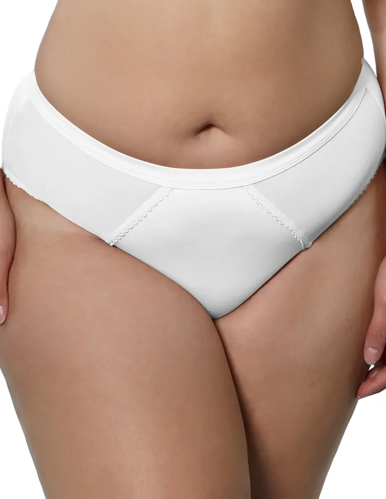 Parfait PP306 Pearl White Micro Dressy French Cut Panty