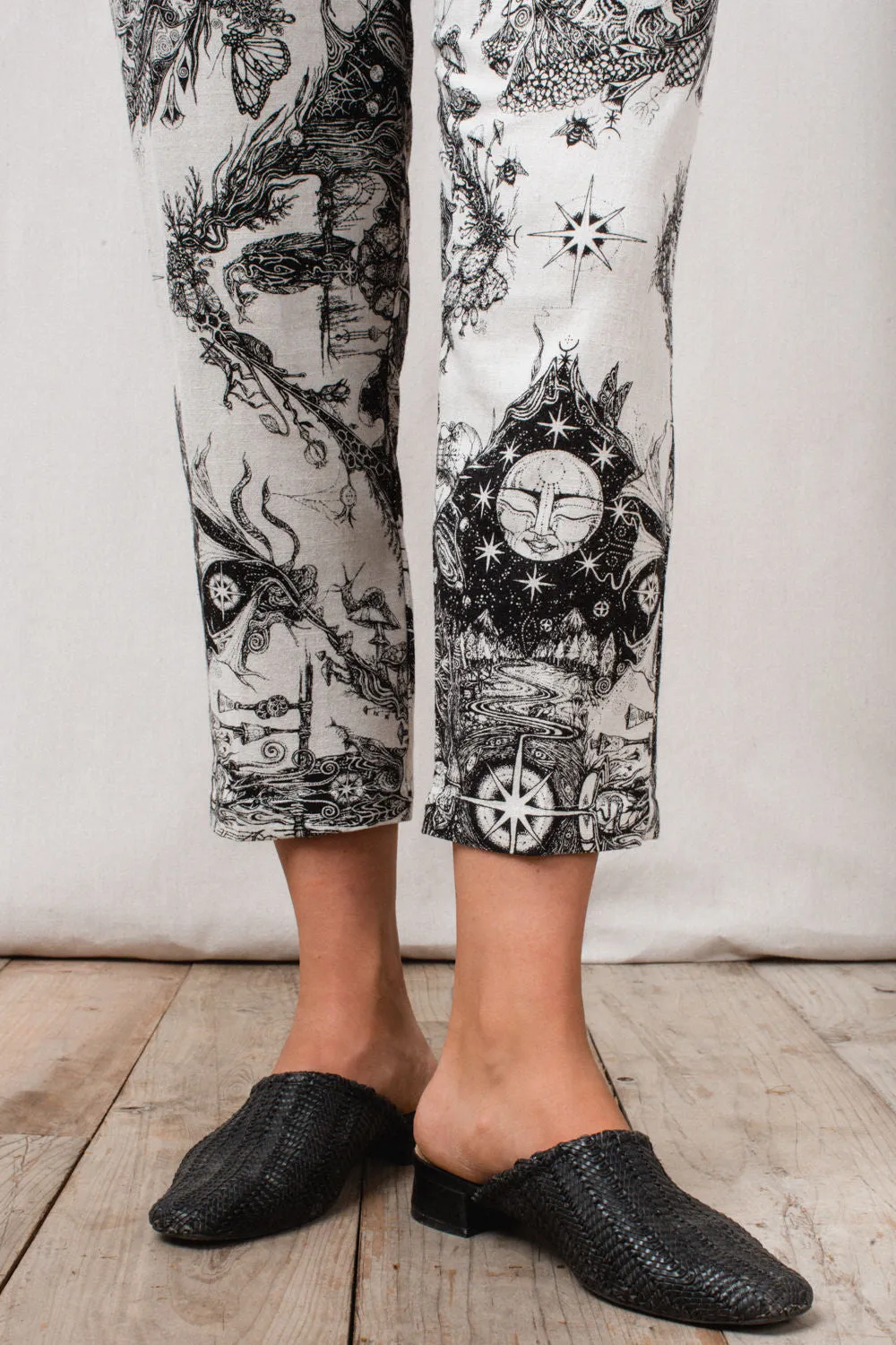 Perfect Pant 2.0 in Earth Worship Linen