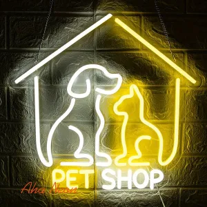 Pet Shop Neon Sign