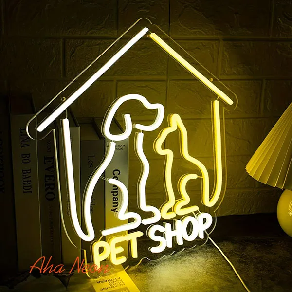 Pet Shop Neon Sign