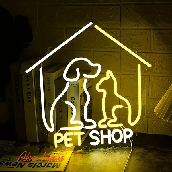Pet Shop Neon Sign