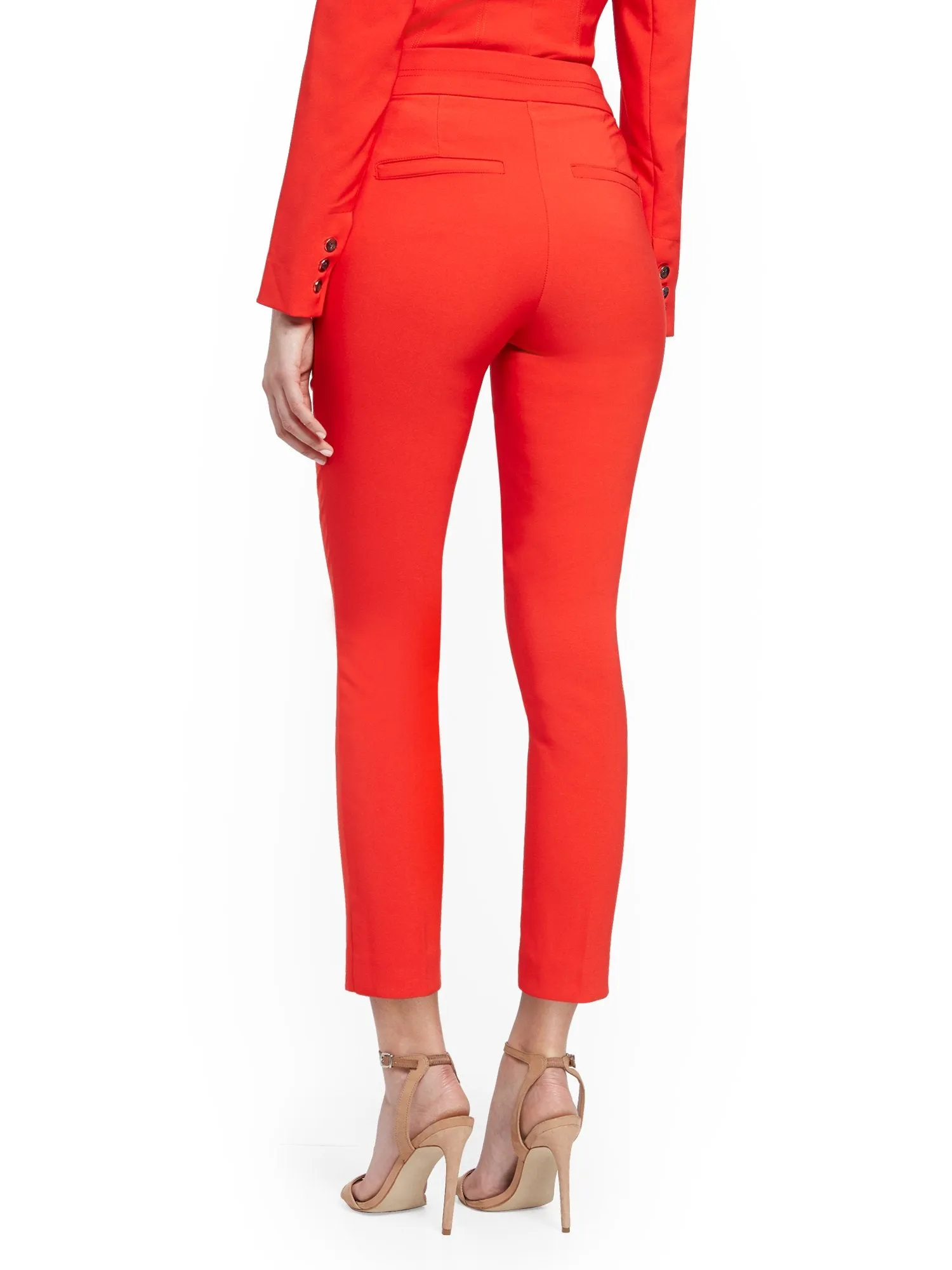 Petite High-Waisted Ankle Pant - Two-Way Stretch - 7th Avenue